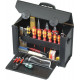 Trousse à outils TOP-LINE, verrouillable par 2 serrures à crans, Dimensions intérieures : 415 x 165 x 275 mm, Volume environ 19 l, Poids 3500 g