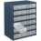 Magasin à tiroirs Série 250, Dimensions : 435 x 357 x 255 mm, Dimensions des tiroirs 58 x 80 x 239 mm, Nombre de tiroirs 24