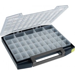 Mallette casier de rangement boxxser, Dimensions : 55 x 421 x 361 mm, Quantité Embouts vide