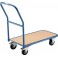 Chariot magasin, Capacité : 200 kg, Ø de roue 125 mm, Dimensions 1100 x 450 x 910 mm, Plateau : 850 x 450 mm, Poids propre : 15 kg