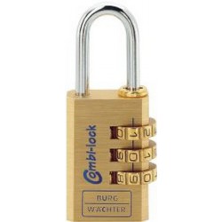 Cadenas laiton Combi Lock 80/40mm Burg-Wächter 1 PCS