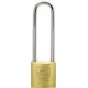 Cadenas en laiton professionnel, Taille : 40, Epaisseur de l'étrier 6 mm, Hauteur intérieure de l'étrier 60 mm