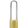 Cadenas en laiton professionnel, Taille : 40, Epaisseur de l'étrier 6 mm, Hauteur intérieure de l'étrier 60 mm
