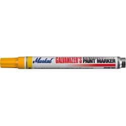 Marqueur Galvanizer jaune auto-dissolvant (Par 12)