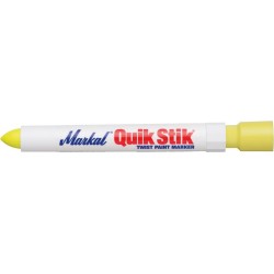 Marqueur Quik Stik jaune Séchage rapide (Par 12)