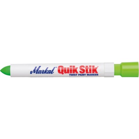 Marqueur Quik Stik vert Séchage rapide (Par 12)