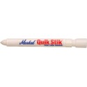 Marqueur Quik Stik blanc Séchage rapide (Par 12)
