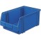 Bacs à bec, empilables, en polystyrène incassable, Taille : 2, Dimensions 350/300 x 200 x 150 mm, Couleur rouge