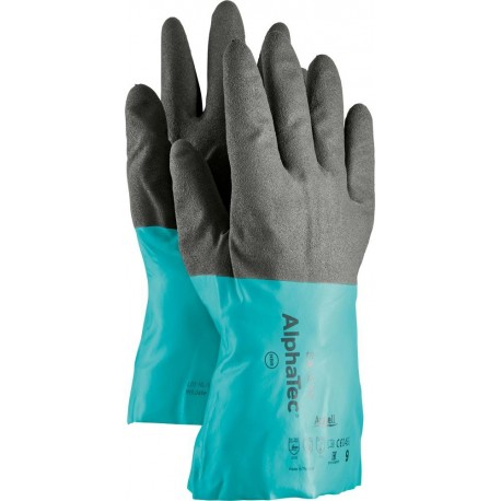 Gants AlphaTec 58-270 Taille 11 noir/vert (Par 12)