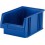 Bacs à bec, empilables, en polypropylène incassable, Taille : 2, Dimensions 330/301 x 213 x 150 mm, Couleur bleu