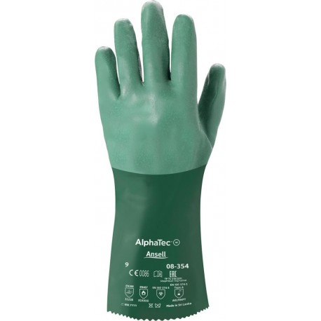 Gants AlphaTec 08-354 350mm Taille 8 (Par 12)
