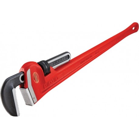 Pince à tuyaux L.1200mm total W.serrage 150mm pour tuyaux 6 pouces fonte RIDGID