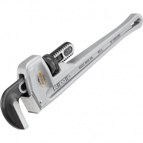 Pince à tubes L.450mm total L.50mm pour tubes 2 1/2 pouces Alu.RIDGID