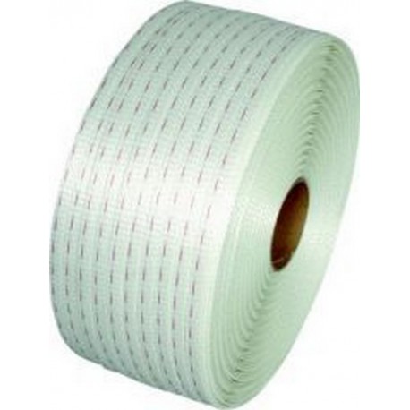 Feuillard en polyester, Larg. : du ruban : 16 mm, Long. 600 m, Charge de rupture 6000 N