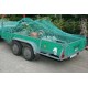 Filet de sécurité, Dimensions : 2,5 x 3,5 m, Domaines d'utilisations Remorque/Plancher-cabine, Accessoires inclus -, Couleur : vert