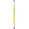 Élingue en ruban, Long. utile : 5 m, Capacité max. directe 3000 kg, Larg. : de sangle 90 mm, Couleur : jaune