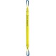 Élingue en ruban, Long. utile : 5 m, Capacité max. directe 8000 kg, Larg. : de sangle 240 mm, Couleur : bleu