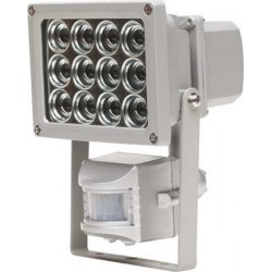 Projecteur à LED détecteur de mouvements, Puissance : 12 W, Luminosité 960 lm