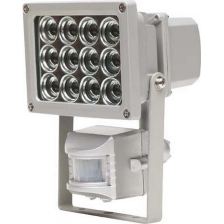 Projecteur à LED détecteur de mouvements, Puissance : 12 W, Luminosité 960 lm