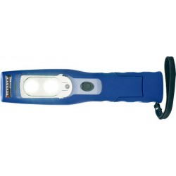 Baladeuse LED à accu MAG2, Luminosité 80 faisceaux larges/18 faisceaux concentrés lm, Dimensions 45 x 250 mm