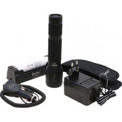 Jeu de lampes de poche LED, Long. : 190 mm, Durée de service 2,0 h, Luminosité 150 lm, Poids : 460 g