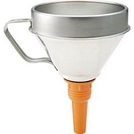 Entonnoir métallique, Volume : 1,3 l, Ø 160 mm