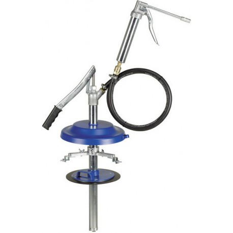 Distributeur manuel de graisse, Pour seau d'environ : 10 kg, Pour seau de Ø intérieur 210-240 mm, Pour seau de hauteur maximum 380 mm