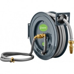 Enrouleur de tuyau PA 20 SK filetage raccord. 33,25 mm G 1 po. FE poudre acier GEKA
