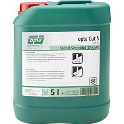 Huile de coupe performante opta Cut S DVGW, Modèle : Bidon de 5 l