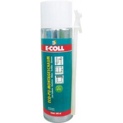 Mousse de montage PU ECO, Modèle : Pot de 500 ml
