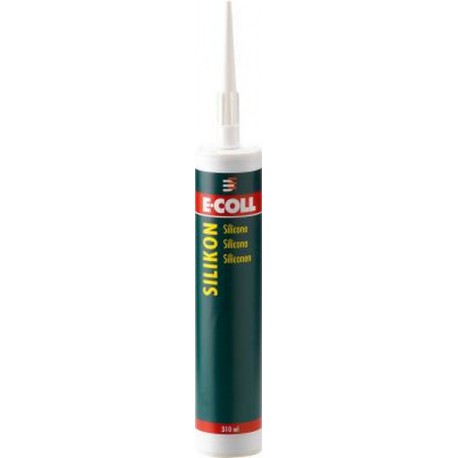 Silicone à polymérisation acétique en cartouche de 310 ml, Modèle : Cartouche de 310 ml, Couleur transparent