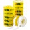 Bande d'étanchéité pour raccords filetés PTFE, Modèle : 12 mm x 12 m (100 g/m²), Pour filetage Filet grossier ''GRp'', Couleur Noyau jaune/enveloppe jaune (Par 10)