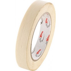 Ruban de crêpe, Couleur : chamois, Dimensions 50 m x 19 mm