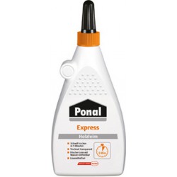 Colle à bois Ponal Express, Modèle : Flacon de 225 g, Type PN18X (Par 12)