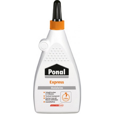 Colle à bois Ponal Express, Modèle : Flacon de 225 g, Type PN18X (Par 12)