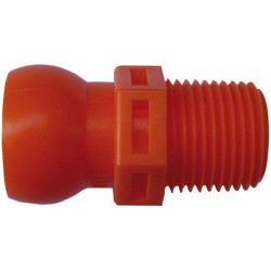 Raccord 4 pièces pour tuyau d'agent réfrigérant R3/8" LOC-LINE 1 PCS