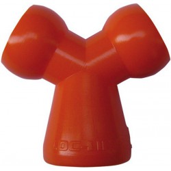 Raccord en Y 2 pièces pour tuyau d'agent réfrigérant 1/2" LOC-LINE 1 PCS