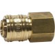 Raccord rapide laiton diamètre nominal 7,2 mm filetage femelle F1/2" RIEGLER 1 PCS