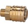 Raccord rapide laiton diamètre nominal 7,2 mm filetage mâle F1/4" RIEGLER 1 PCS