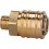 Raccord rapide laiton diamètre nominal 7,2 mm filetage mâle F1/4" RIEGLER 1 PCS