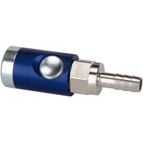 Coupleur avec raccord de tuyau, Raccord : LW 13 mm, OC 20 mm, Long. 85,5 mm