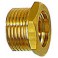 Fileté mále réducteur, court, Raccord : G 1/4 filetage mâle x G 1/8 filetage femelle pouces, OC 17 mm, Long. 13,0 mm