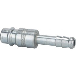 Raccord mâle trempé galvanisé diamètre nominal 7,2-7,8 mm Ø intérieur tuyau 9mm RIEGLER 1 PCS