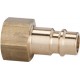Raccord mâle laiton pour raccord diamètre nominal 7,2mm filetage femelle F1/2" RIEGLER 1 PCS