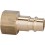 Raccord mâle laiton pour raccord diamètre nominal 7,2mm filetage femelle F1/2" RIEGLER 1 PCS