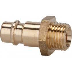 Raccord mâle laiton pour raccord diamètre nominal 7,2mm filetage mâle F1/2" RIEGLER 1 PCS