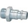 Raccord mâle trempé galvanisé diamètre nominal 7,2-7,8 mm filetage mâle F3/8" RIEGLER 1 PCS