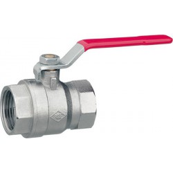 Vanne à boisseau sphérique avec levier, Raccord : 3/8 pouces, Larg. : nominale 10 mm, OC 20 mm, Long. : 41,5 mm