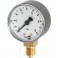 Manomètre, raccord radial par le bas, Ø nominal : 63 mm, Raccord G 1/4 pouces, Plage d'affichage 0-10 bar