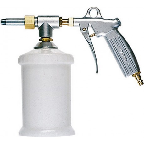 Pistolet de sablage, Modèle : avec godet